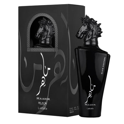 Lattafa Maahir Black Parfum Bărbați EDP 100 ml